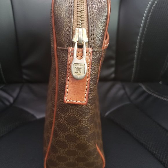 Preloved Celine Clutch bag macadam canvas - Picture 4 of 11